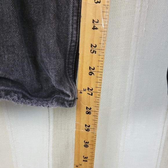 Abercrombie & Fitch The Dad High Rise Jeans Black‎ Size 31/12 - Picture 7 of 8